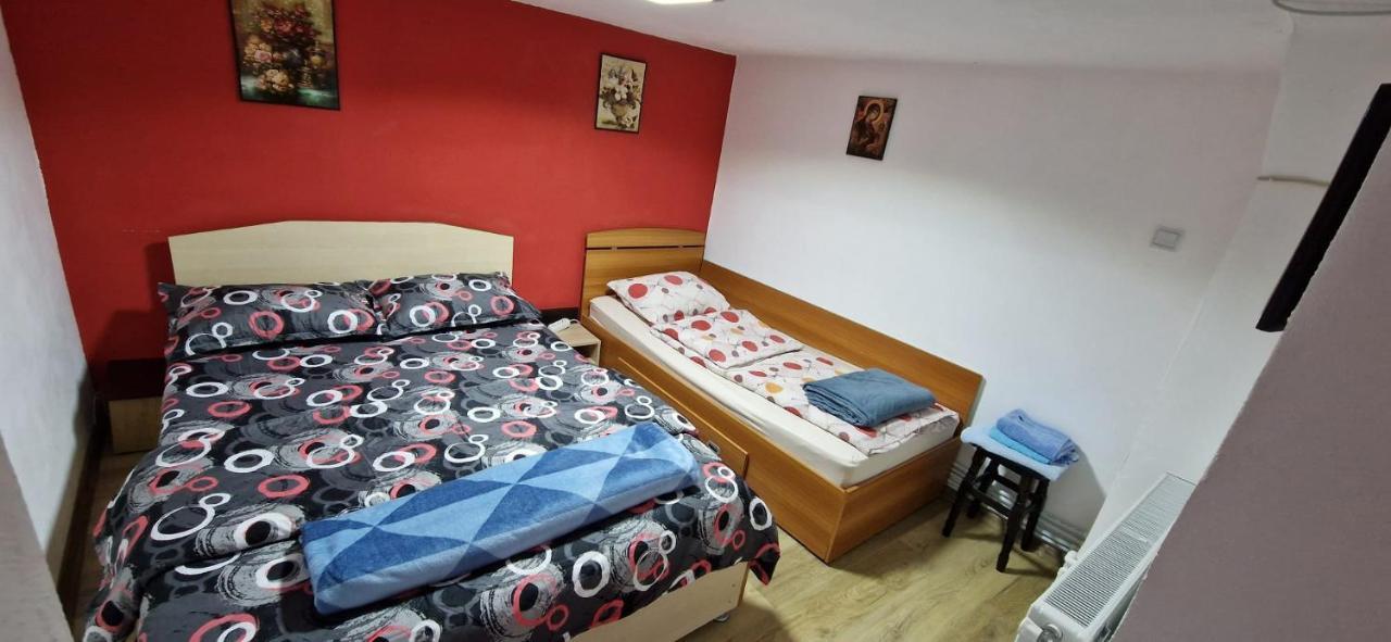 Pensiunea Casa Andreea Novaci-Străini Esterno foto