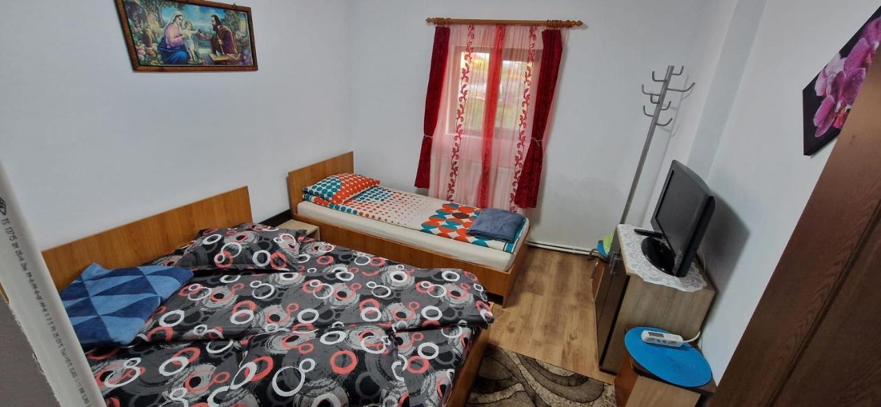 Pensiunea Casa Andreea Novaci-Străini Esterno foto